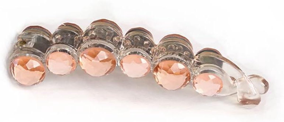 Shining Noble Meisjes Vrouwen Lange Haar Clip 1 Stuks (XA13) (Roze)