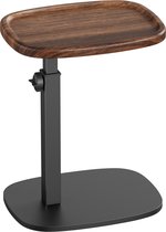 VASAGLE - Bijzettafel - Bijzettafeltjes Woonkamer - Verstelbare Bijzettafel in C-vorm - Salontafel voor Woonkamer - Multifunctioneel Ontwerp