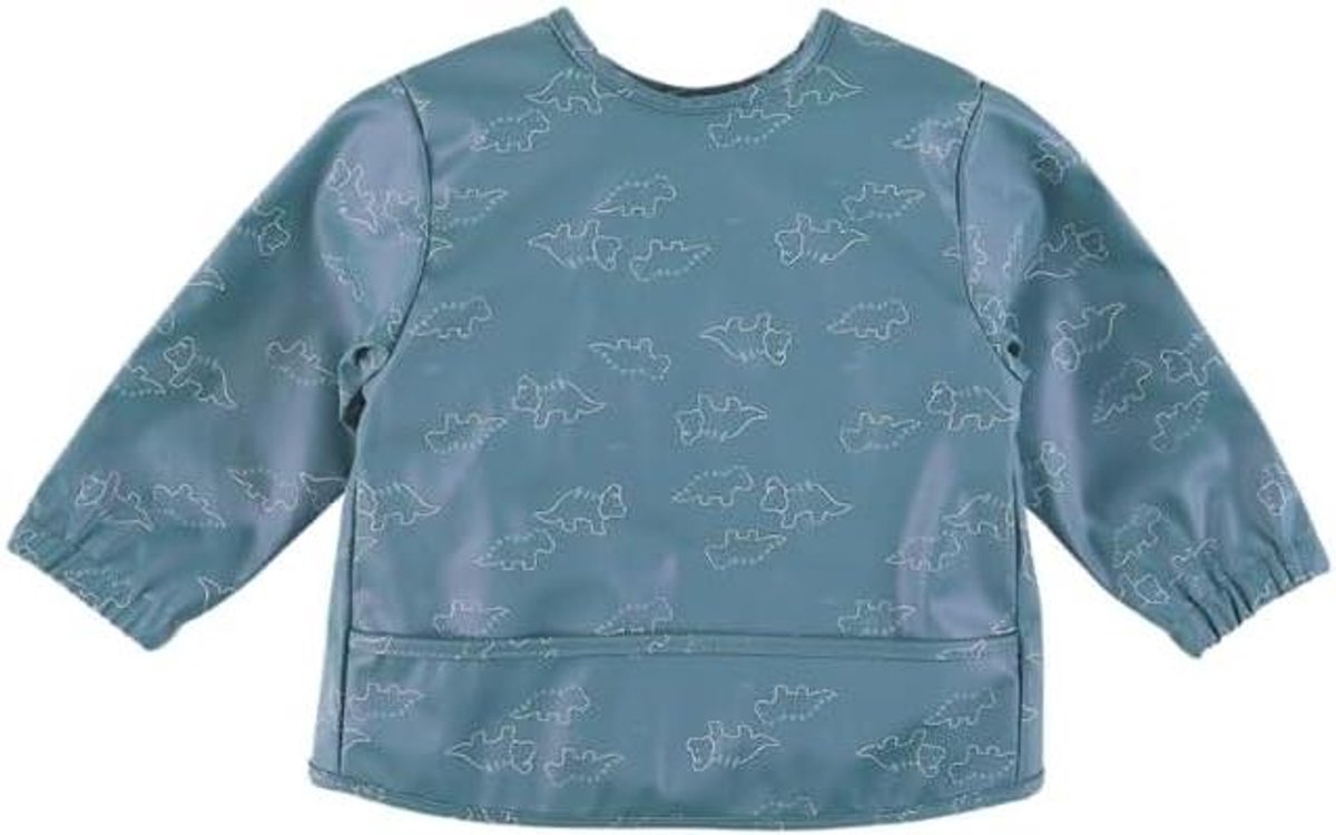 Baby Slabbertje - Eet Smekje - Bescherming Kleding - Met Mouwen - 6 tot 2 jaar - Groen