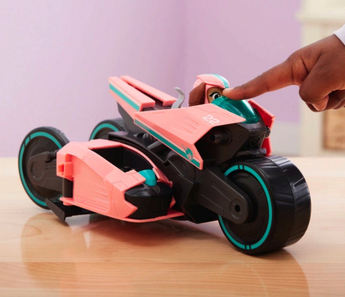 Paw Patrol Speelgoed - Reddingsmotor met Liberty en 3 Junior Patrollers - Vanaf 3 jaar - Motor - Motorfiets - Figuren - Poppetjes — afbeelding 7