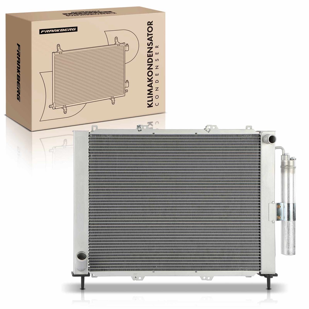 Frankberg 1x condensor airconditioning voor Renault