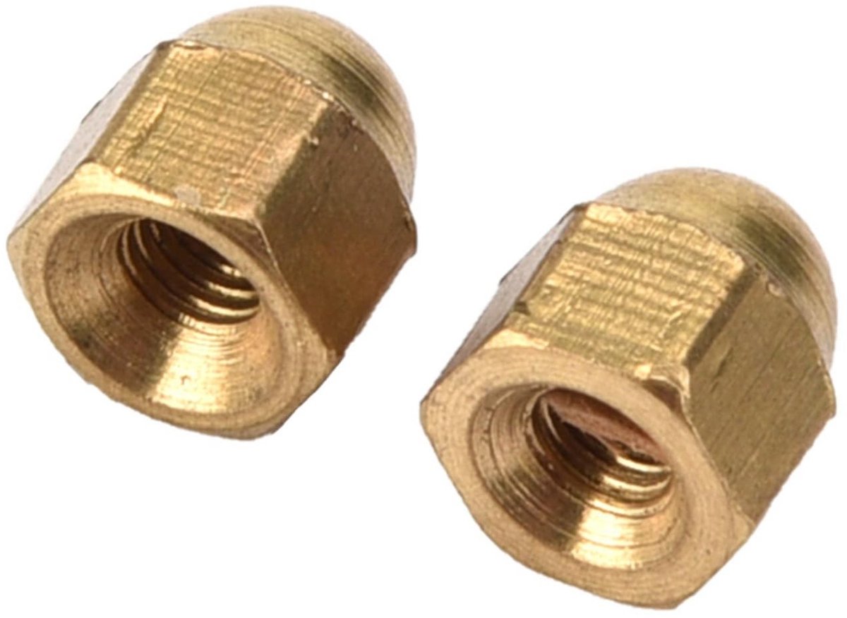 Allecto - Cap Nuts Set M3-M12 - 20 Stuks Hoogwaardige Messing Moeren voor Auto en Meubilair