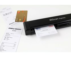 IRIScan Express mobiele scanner flatbed scanner 8PPM 1 side -v4+ Readiris PDF Gratis Win only