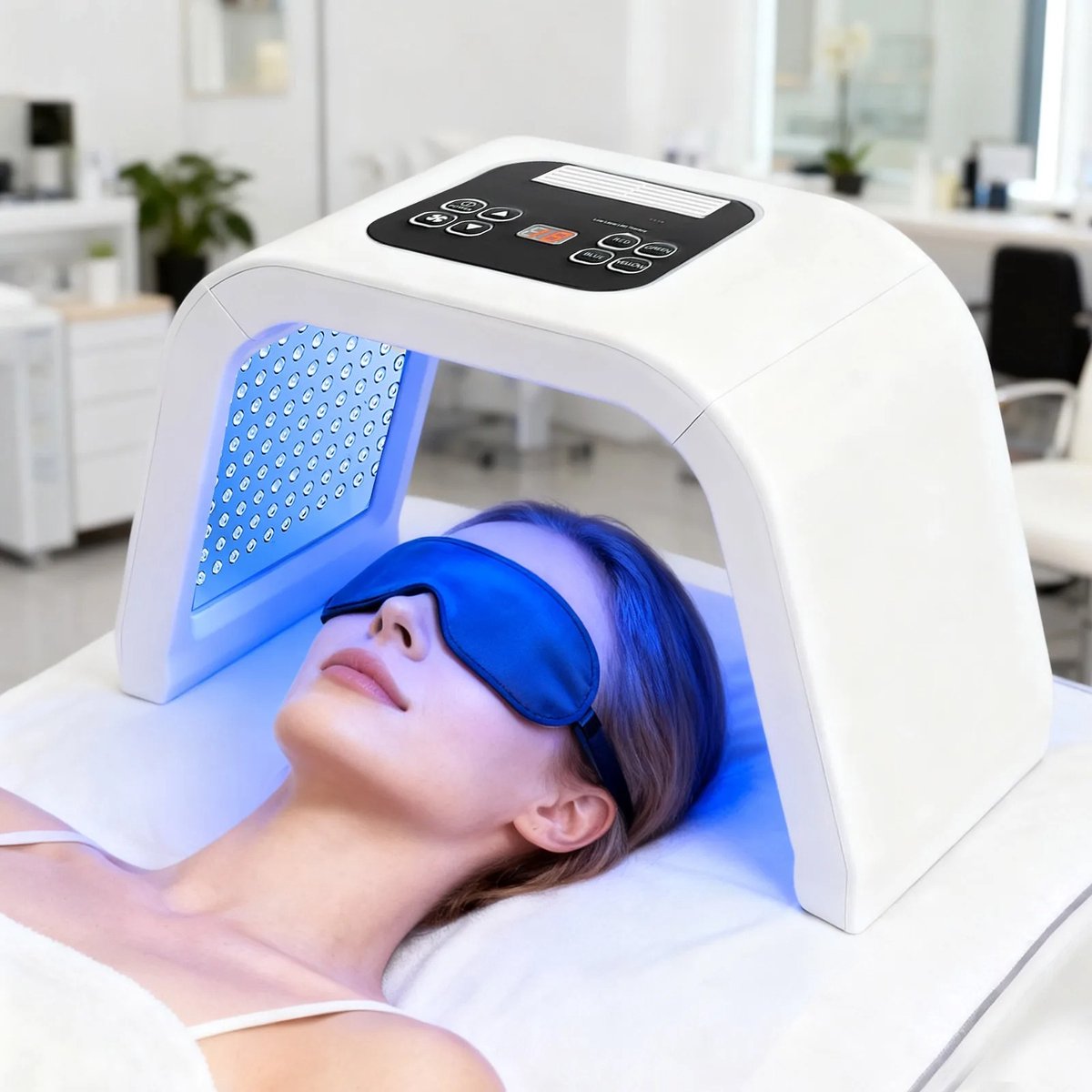 Linkforu – Huidverjongings Apparaat - Gezichtsverzorging - Lichttherapie - LED Gezichtsmasker - Acné – Rimpels – Pigmentvlekken