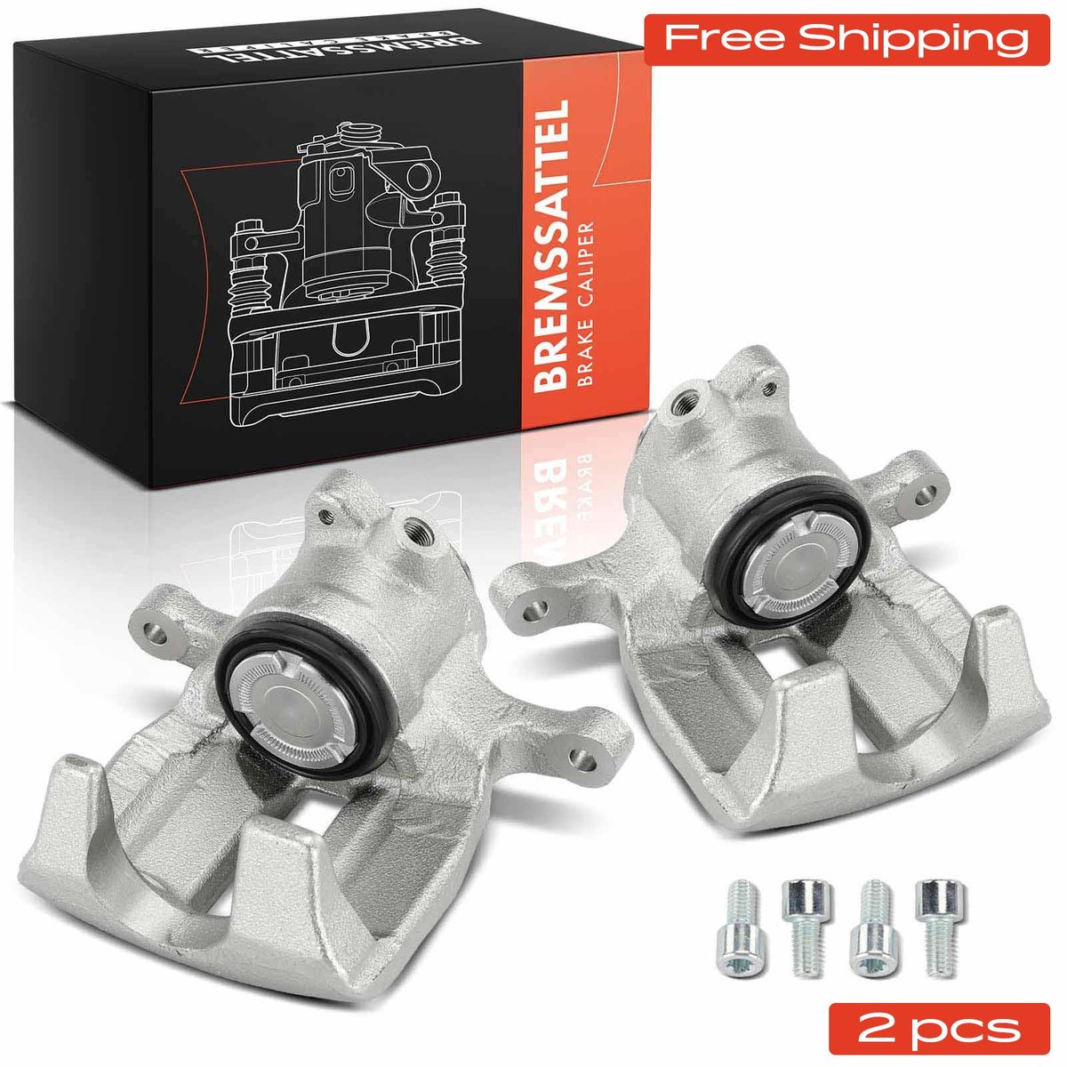 Frankberg 2x remklauw achteras voor Audi A6 4G2 4GC A7 4GA 4GF