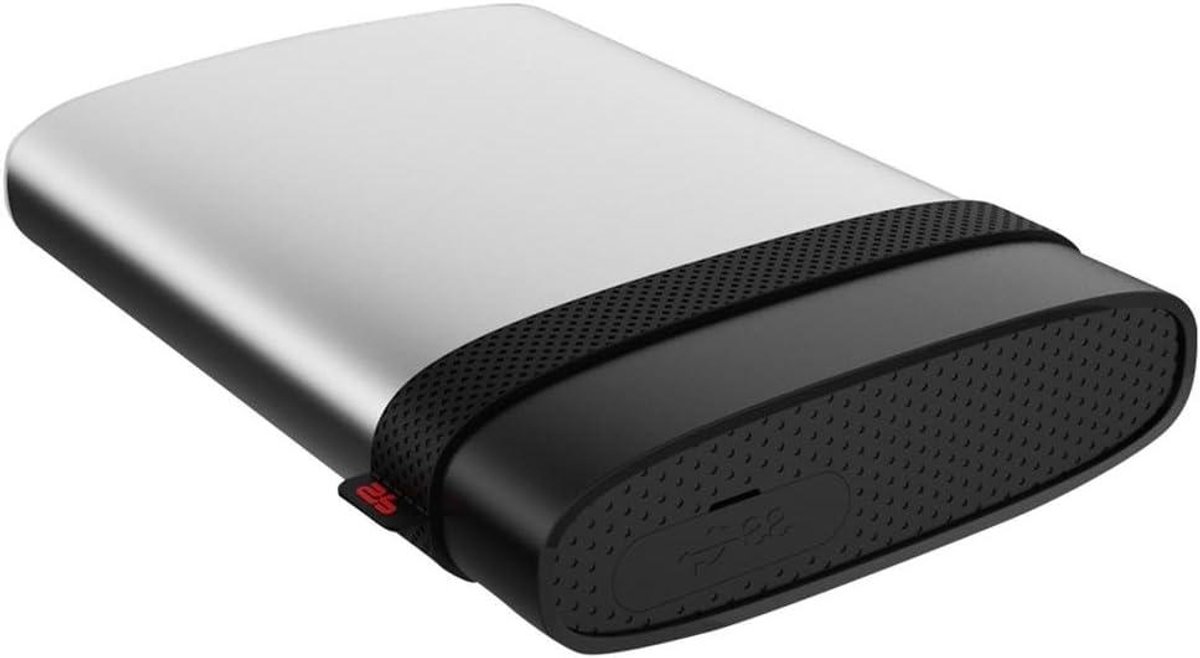 Externe Harde Schijf - Draagbare Opslag - Bestanden Opslaan - Schokbestendig Ontwerp - 1 TB - Zilver