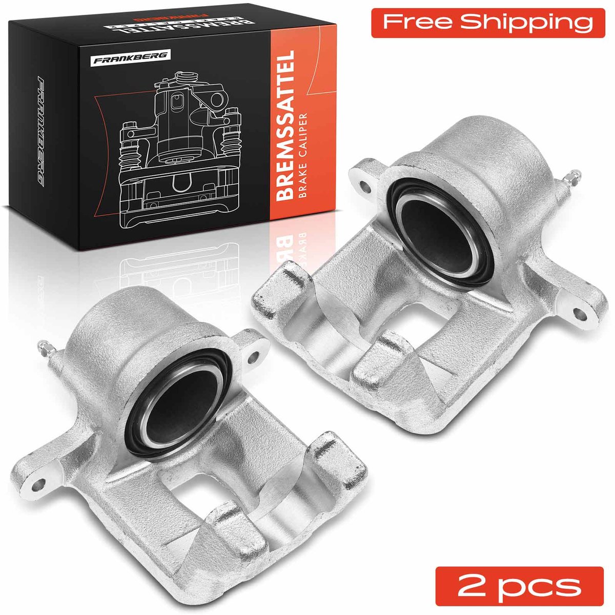 Frankberg 2x Remklauw Voor voor Toyota Celica ZZT23 Corolla Verso E12