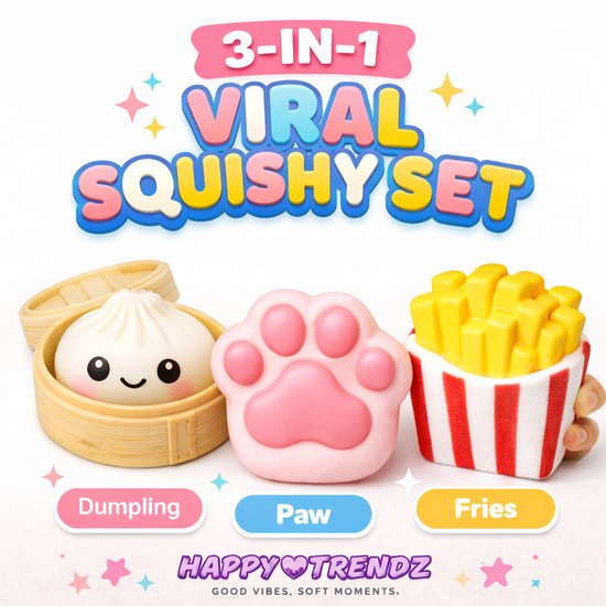 Happy Trendz® Among Us Super Pack // Peluche Fidget Mood AmOng US + Pop It Among Us Rainbow + Squishy Among Us Keychain / Fidget - Peluche réversible réversible - peluche d'imposteur/équipier - peluche d'humeur