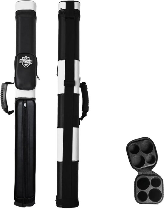 Keutas Biljart - Pool Cue Tas - Keuen Beschermen - Waterdicht PU-kunstleer - 34 inch Lengte - Turkoois — afbeelding 4