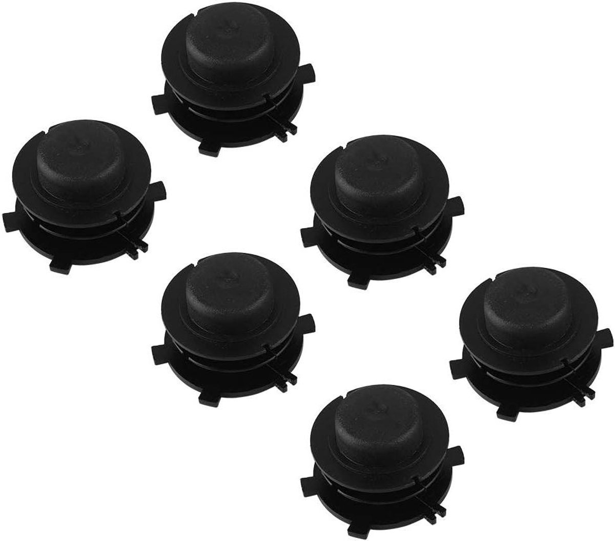 Trimmerkop Set - Grasmaaier Accessoires - Onkruid Verwijderen - Directe Vervanging - 6 Stuks