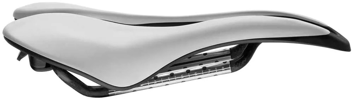 Selle Smp Evo 20c Carbon Rail Zadel Zilver 140 mm