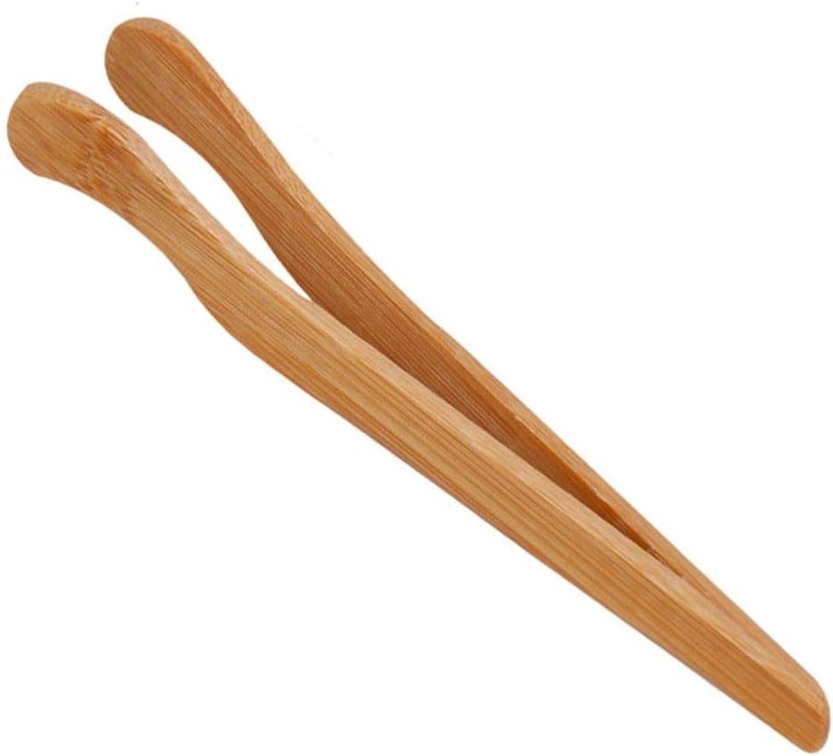 Bamboe Keukentangen voor Toast, Brood, Augurken en Thee - Duurzaam en Handig Keukengereedschap