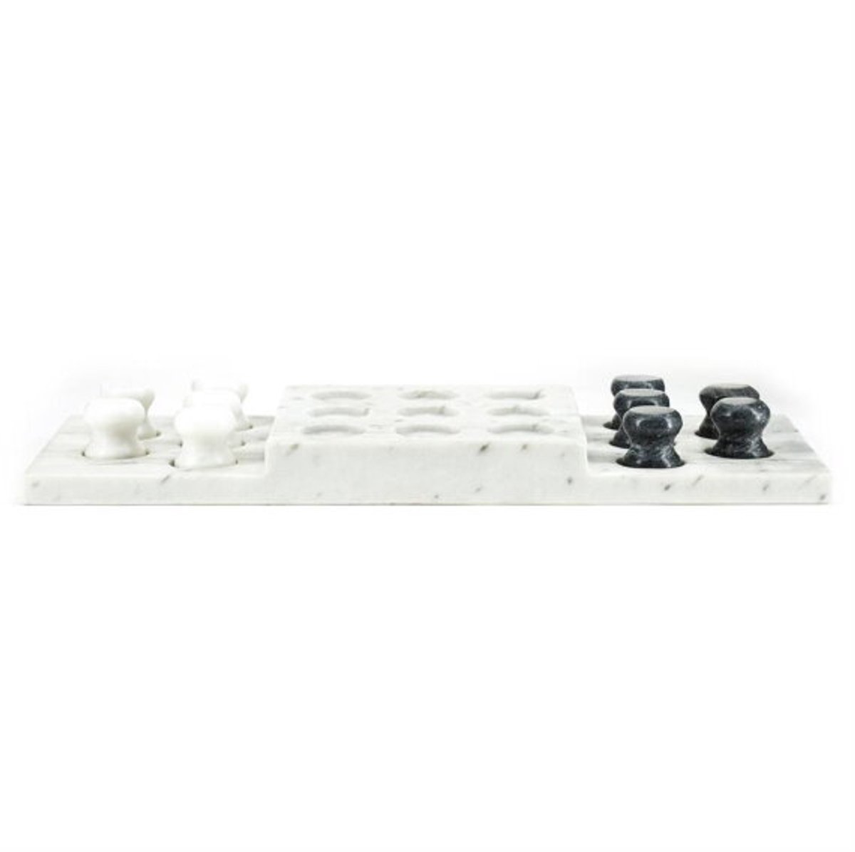 Decoratie Bordspel Tic Tac Toe - zwart/wit | BY-BOO