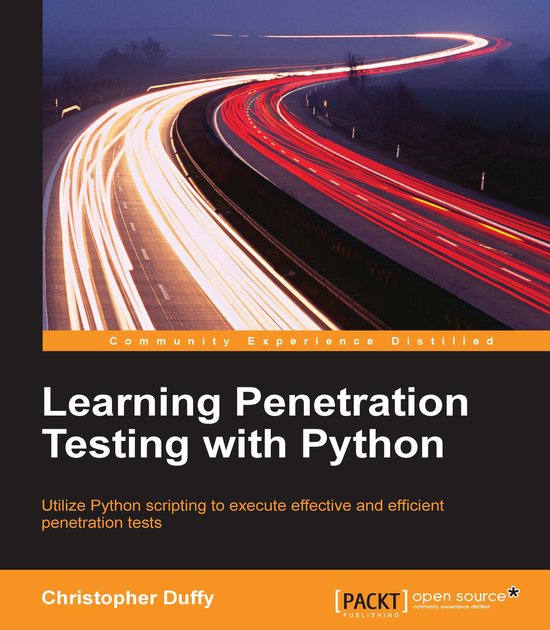 Learning Penetration Testing with Python - cover