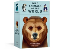 Wild animals of the world: 50 postcards