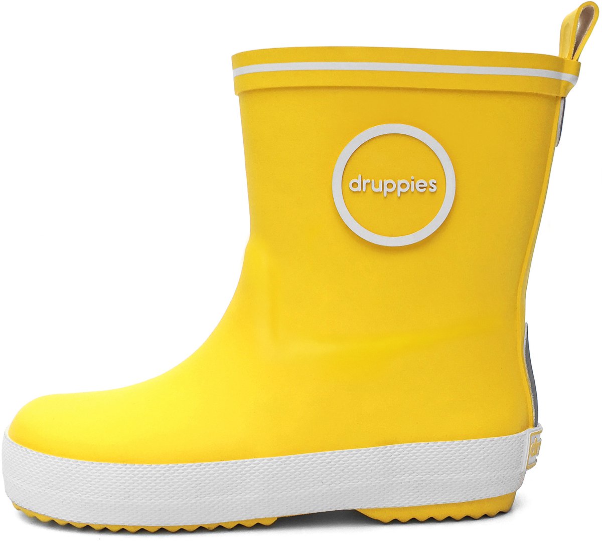 Druppies Baby - Gele Laarsjes - Kraamcadeau - Meisje - Jongen - Natuurrubber - Fashion Boot - Maat 20