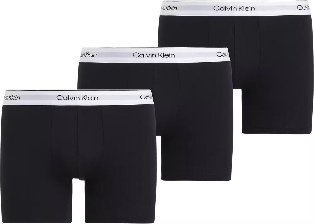 Calvin Klein Icon Boxers 3-Pack Heren Onderbroeken - Zwart