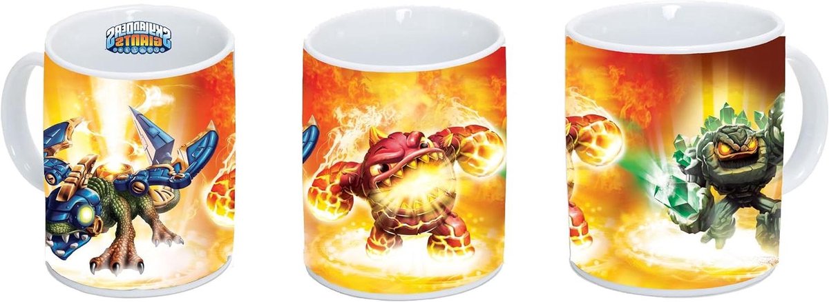 Kinderbeker - Drinkbeker - Thuisgebruik - In geschenkverpakking - 12 x 9 x 10 cm - Multicolor