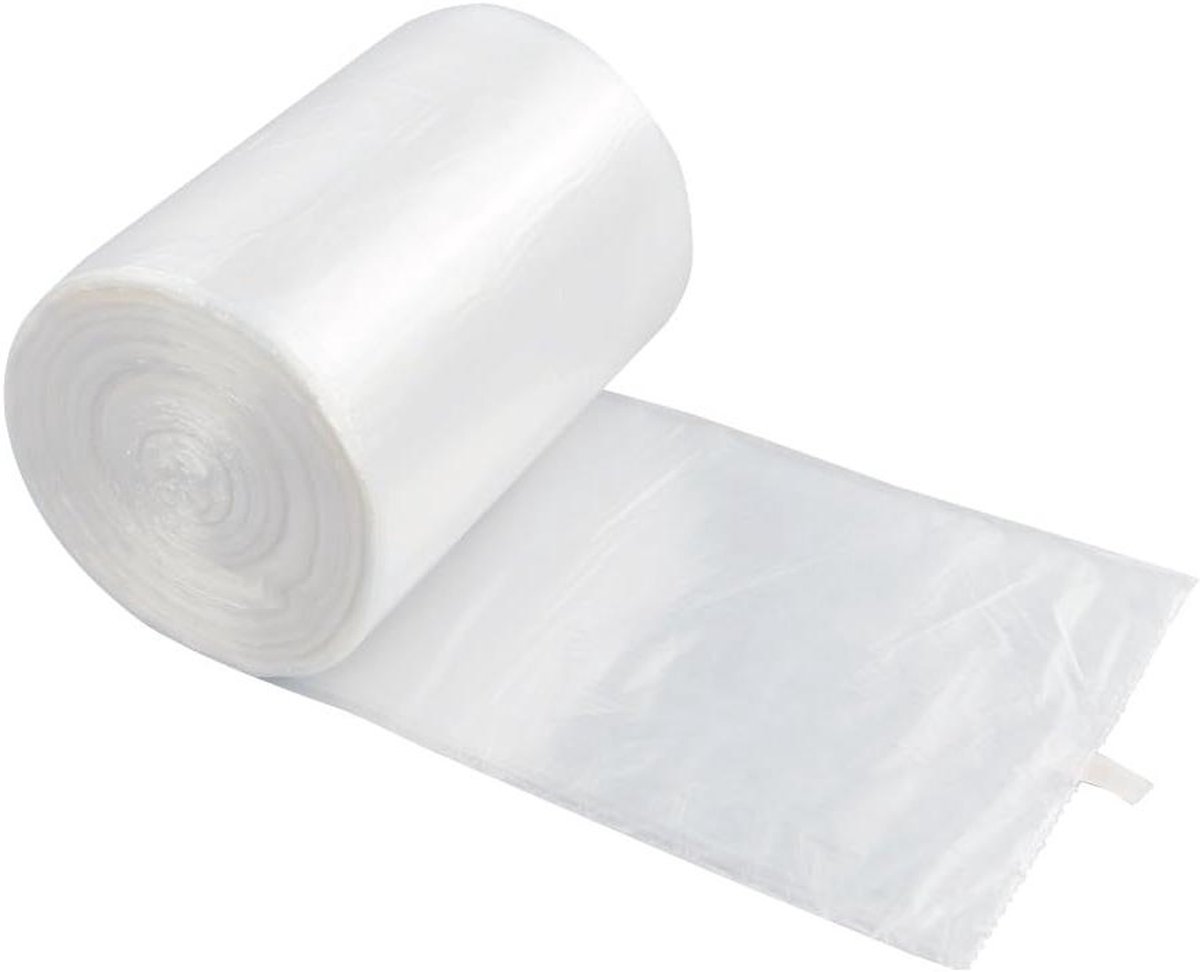 Duidelijke Vuilniszakken - Plastic Afvalzakken - Huishoudelijk Afval - Stevig Materiaal - 5 Gallon - Transparant