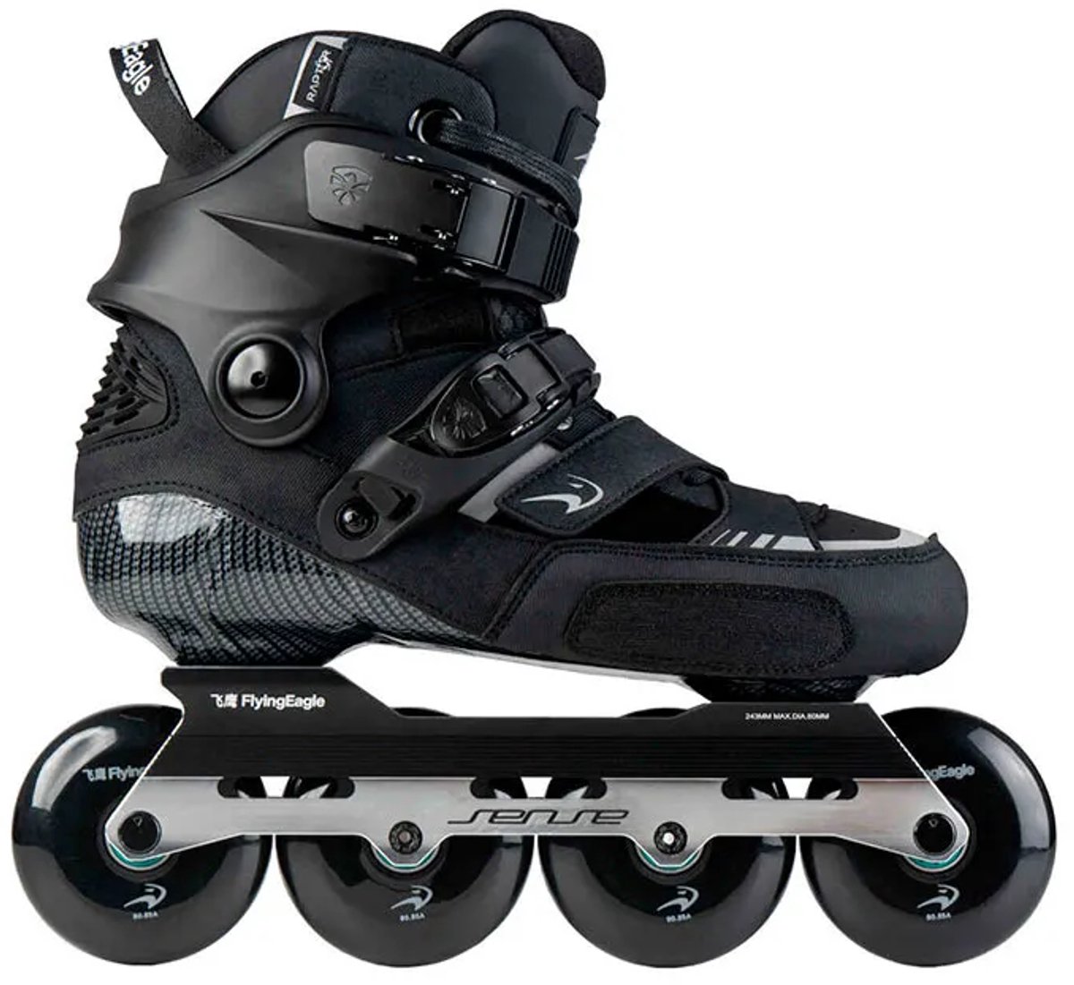 Flying Eagle Raptor Inline Skates Zwart