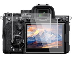 Screen Protector voor Sony A7 V/A7R V/A1 II/A9 III Camera - 0.25mm 9H Hardheid, Anti-Vingerafdruk en Krassenbestendig - 3 Stuks Tempered Glass Film voor Alpha 7V/A7M5/A7R5/A1M2/A9M3