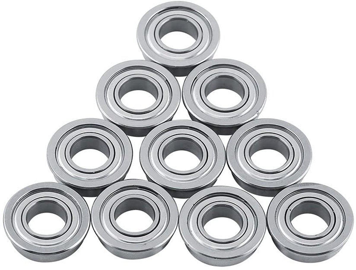 Allecto - 10pcs Double Shielded Ball Bearings - Hoogwaardige kogellagers - 8 x 16 x 5mm - Geschikt voor 3D Printers - Duurzaam en betrouwbaar - Ide...