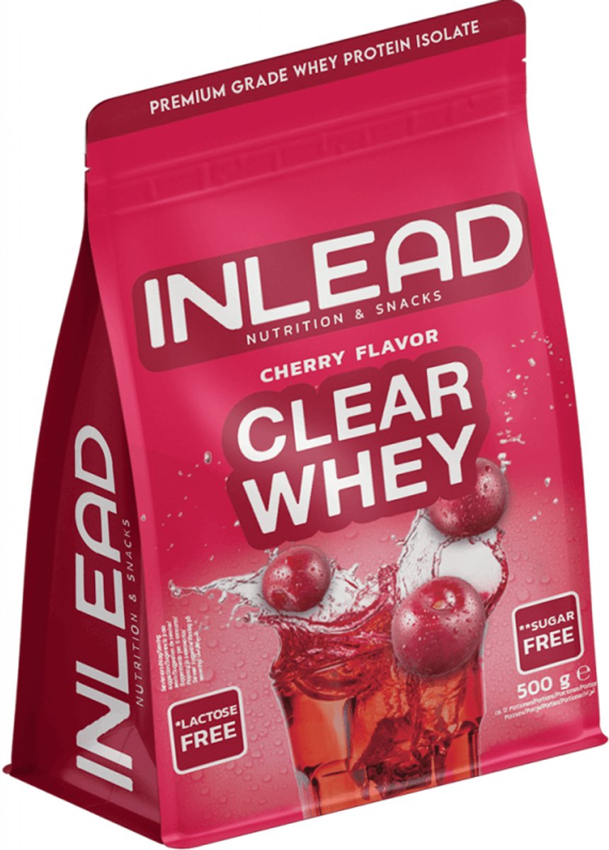 Inlead Clear Whey (500g) Cherry - Eiwitten - Helder eiwit