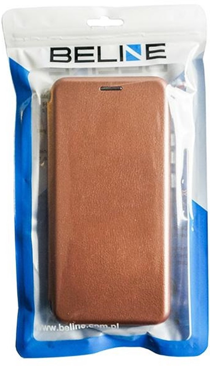Beline Book Magnetic Redmi 9A hoesje roze-goud/roségoud