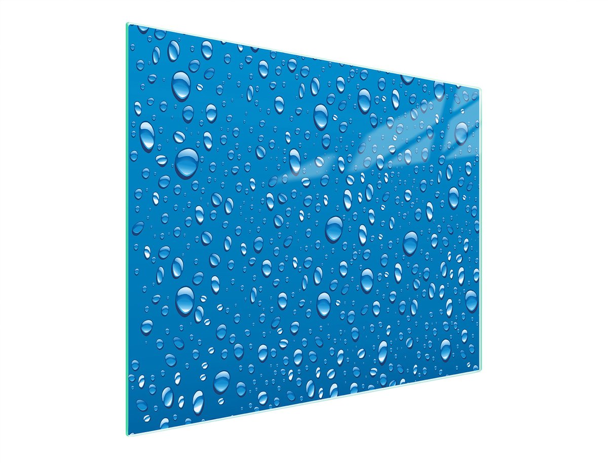 TMK ArtDeko - Snijplank - 52x30 cm - Geharde Glas - Antislip