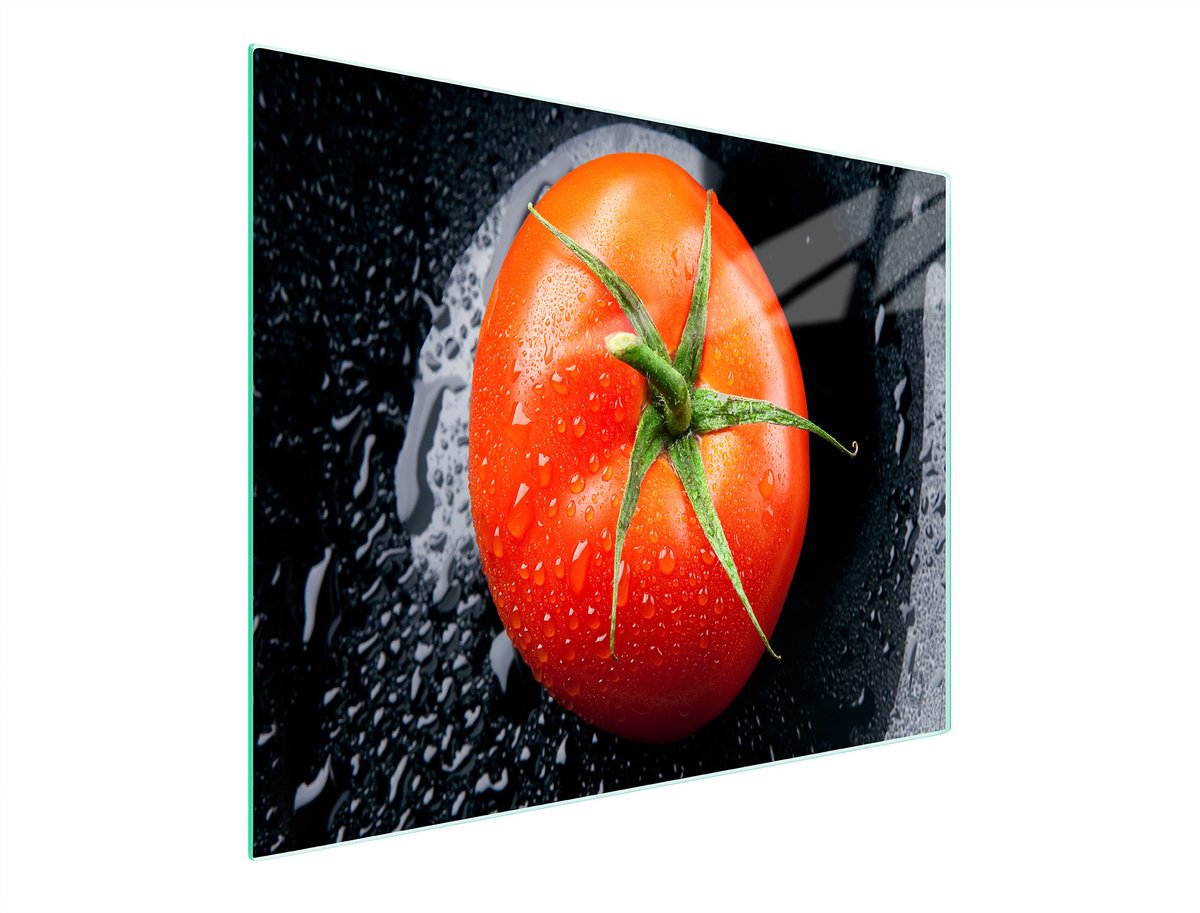 TMK ArtDeko - Snijplank van glas - 52x30 cm - Gehard glas - Antislip
