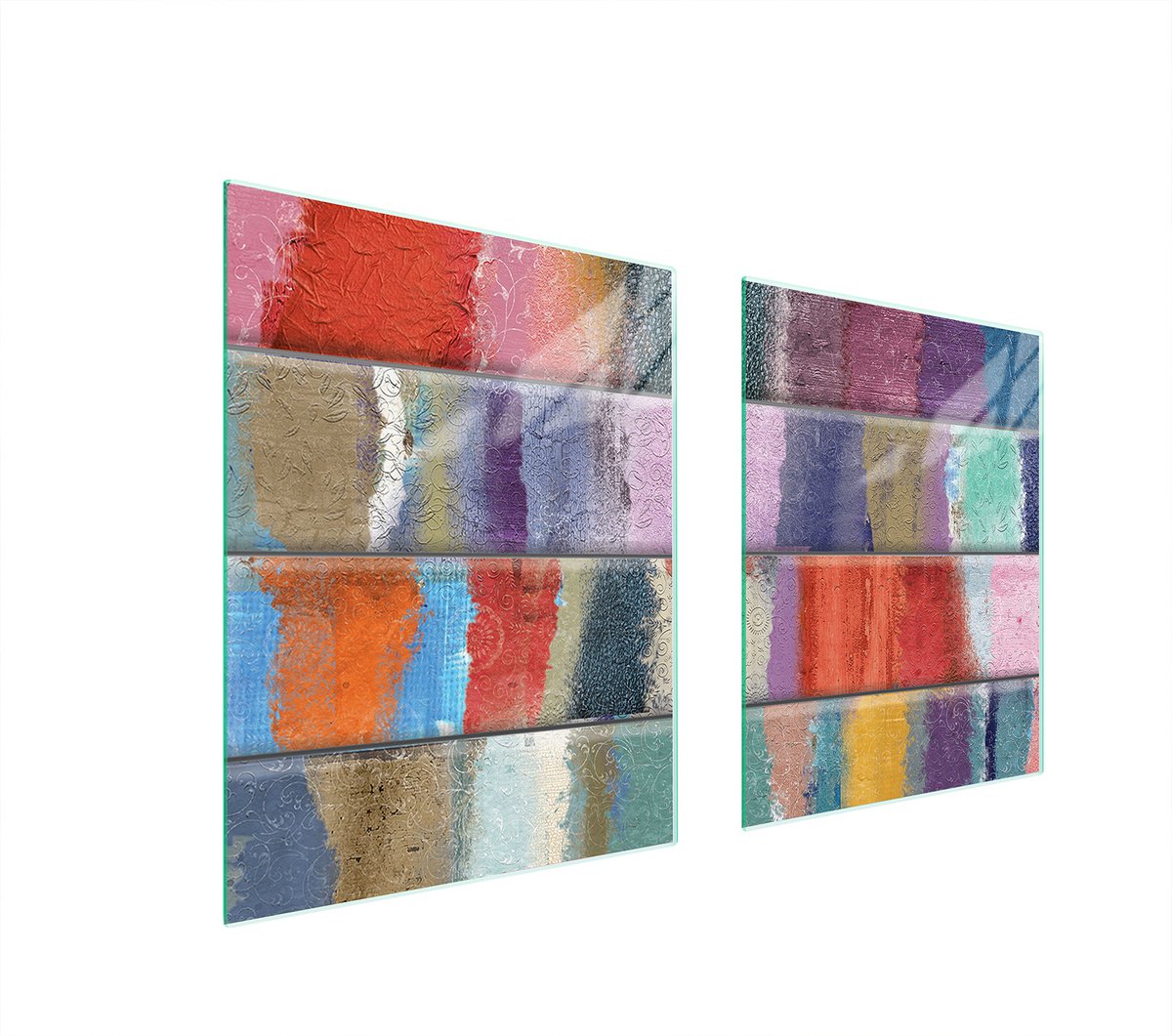 TMK ArtDeko - Snijplank - Kleurvol - 85x52 cm - Snel Opvouwbaar