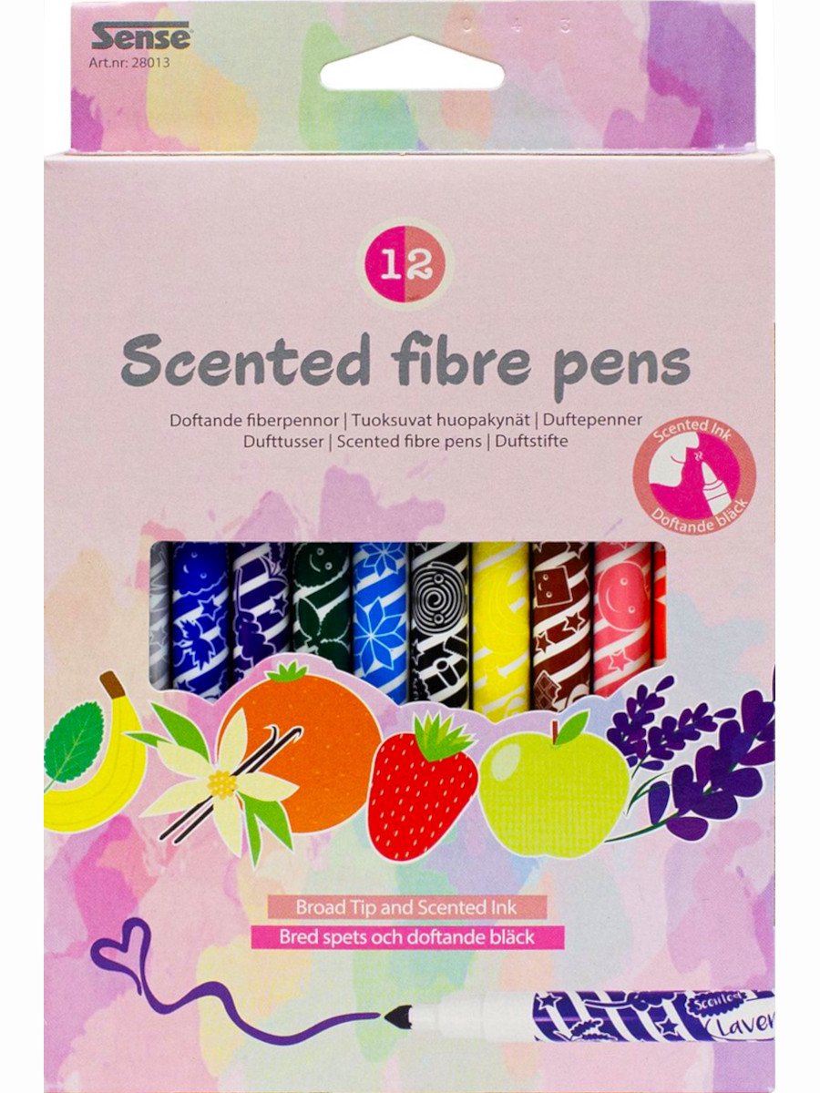 Haza Original Geurpennen - 12 Stuks met geur voor junioren vanaf 4 jaar