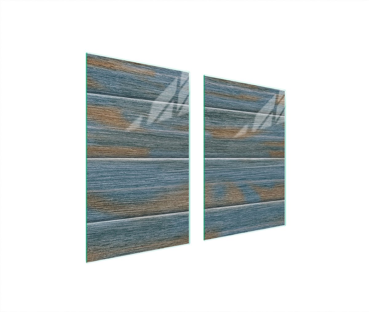 TMK ArtDeko - Serie - Glazen Beschermplaat - 35x52 cm - Hittebestendig - Hygiënisch