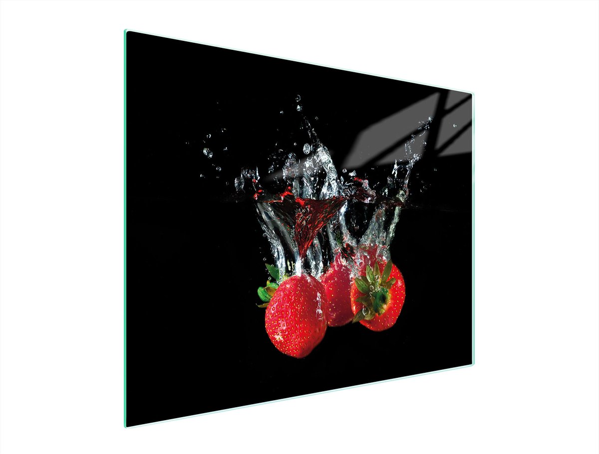 TMK ArtDeko - Snijplank - 52x40 cm - Hittebestendig - Glas