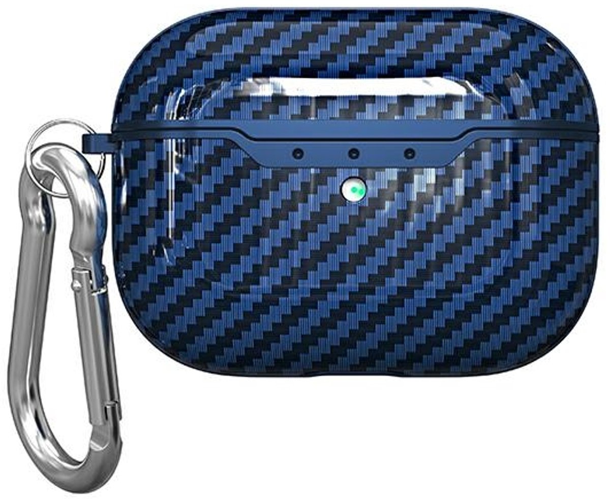 Beline AirPods Carbon Cover Air Pods Pro 2 blauw/blauw