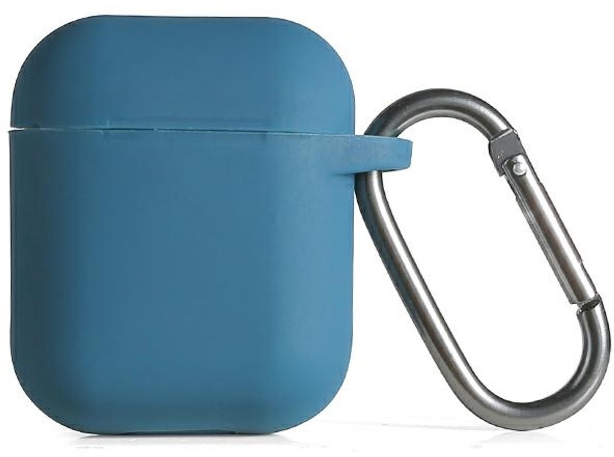 Beline AirPods Siliconen Cover Air Pods 1/2 blauw/blauw