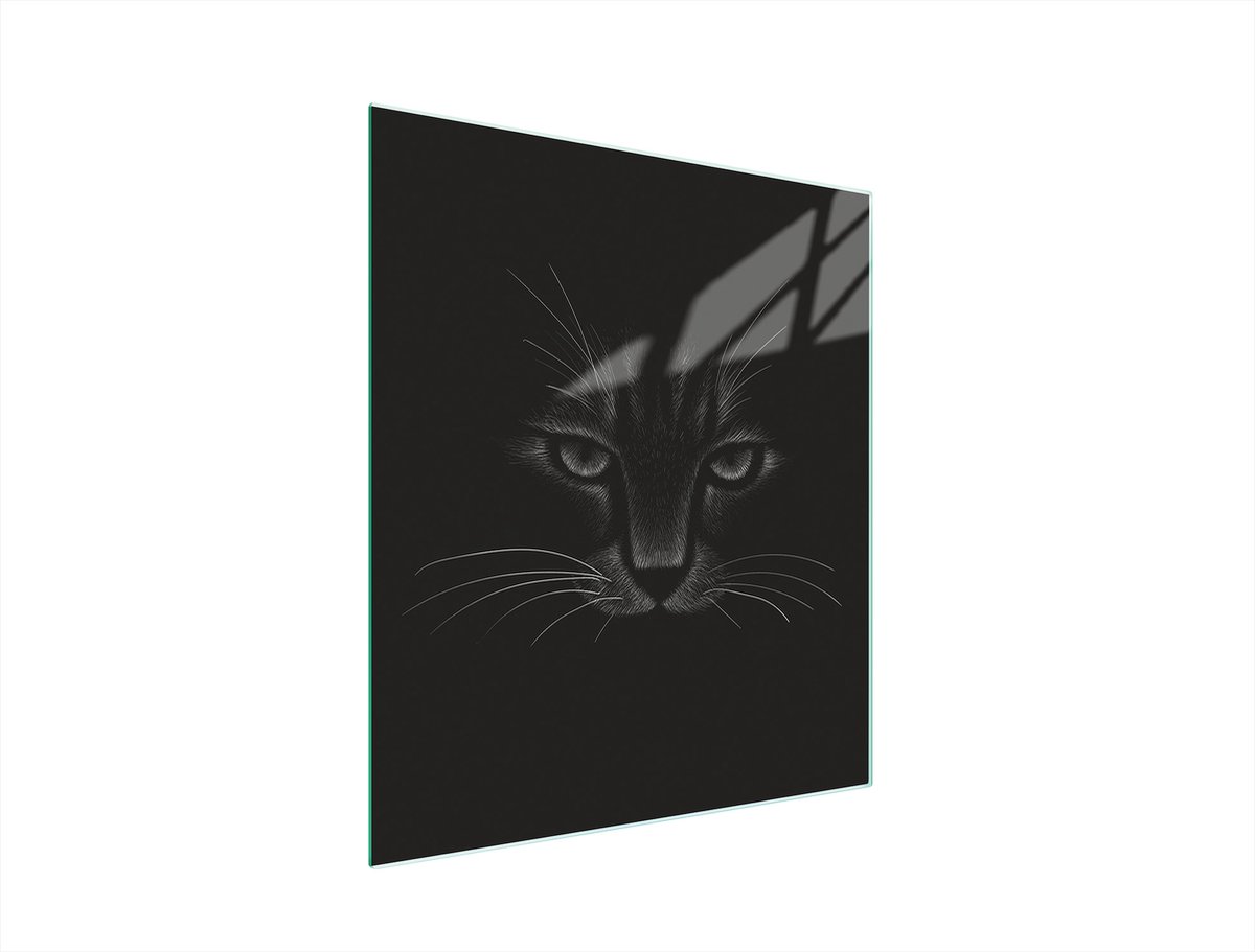TMK ArtDeko Serie - Snijplank - 45x52cm - Kat Motief