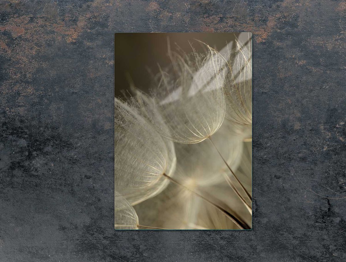 TMK ArtDeko - Snijplank - Gehard Glas - 35x52 cm - Bloemmotief