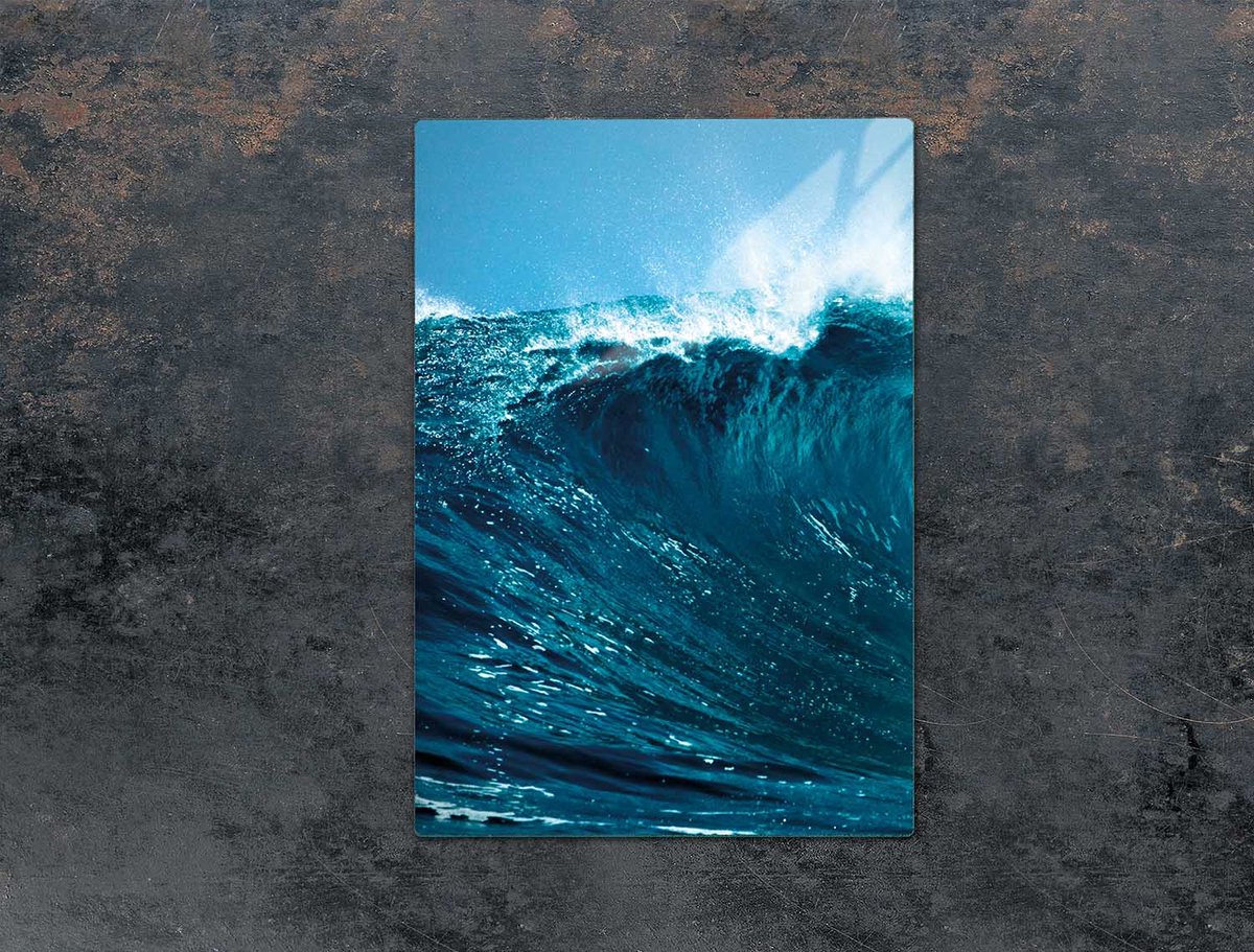 TMK ArtDeko - Snijplank Glas - 35x52 cm - Fala - Veilig