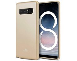 Mercury Jelly Case Serie - Gouden Boekje voor iPhone 14 Pro Max - Hoge Bescherming - TPU Materiaal