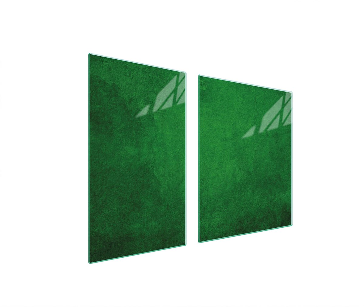 TMK ArtDeko - Snijplank van Glas - 100x52 cm - Groen