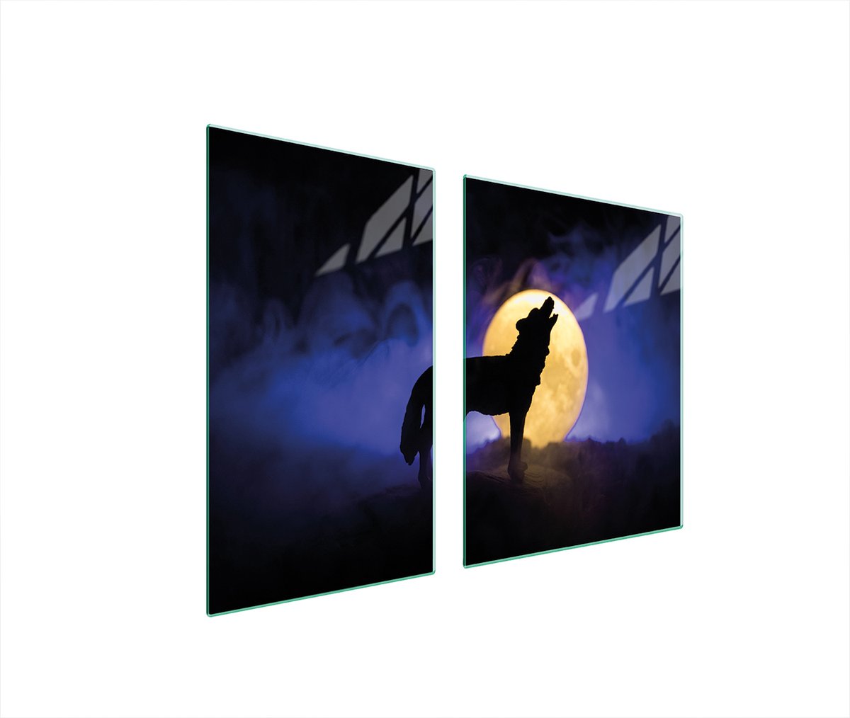 TMK ArtDeko - Snijplank van Getemperd Glas - 100x52 cm - Antislip - Antibacterieel