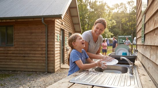 Abbey Camp Afdruiprek Opvouwbaar - LINDAU-012 - Blauw van Merkloos — afbeelding 4