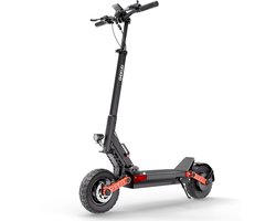 Qekud S10-S-Z Elektrische Scooter – 2x1000W Motor – 60V 18Ah Accu – 60km/h – 75km Bereik – 10" Banden – Dubbel Hydraulische Remmen