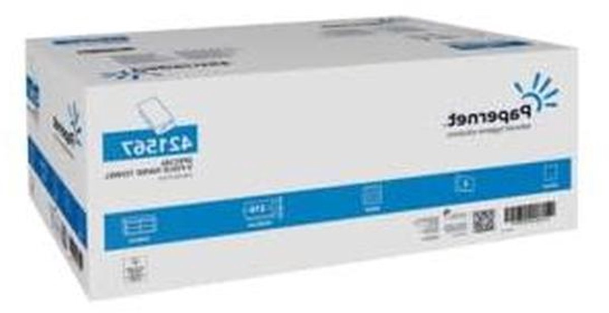 Papieren Handdoeken - Wegwerphanddoeken Vouwhanddoeken - Hygiënisch Werken - 2-Laags Cellulose - 3150 stuks - Wit