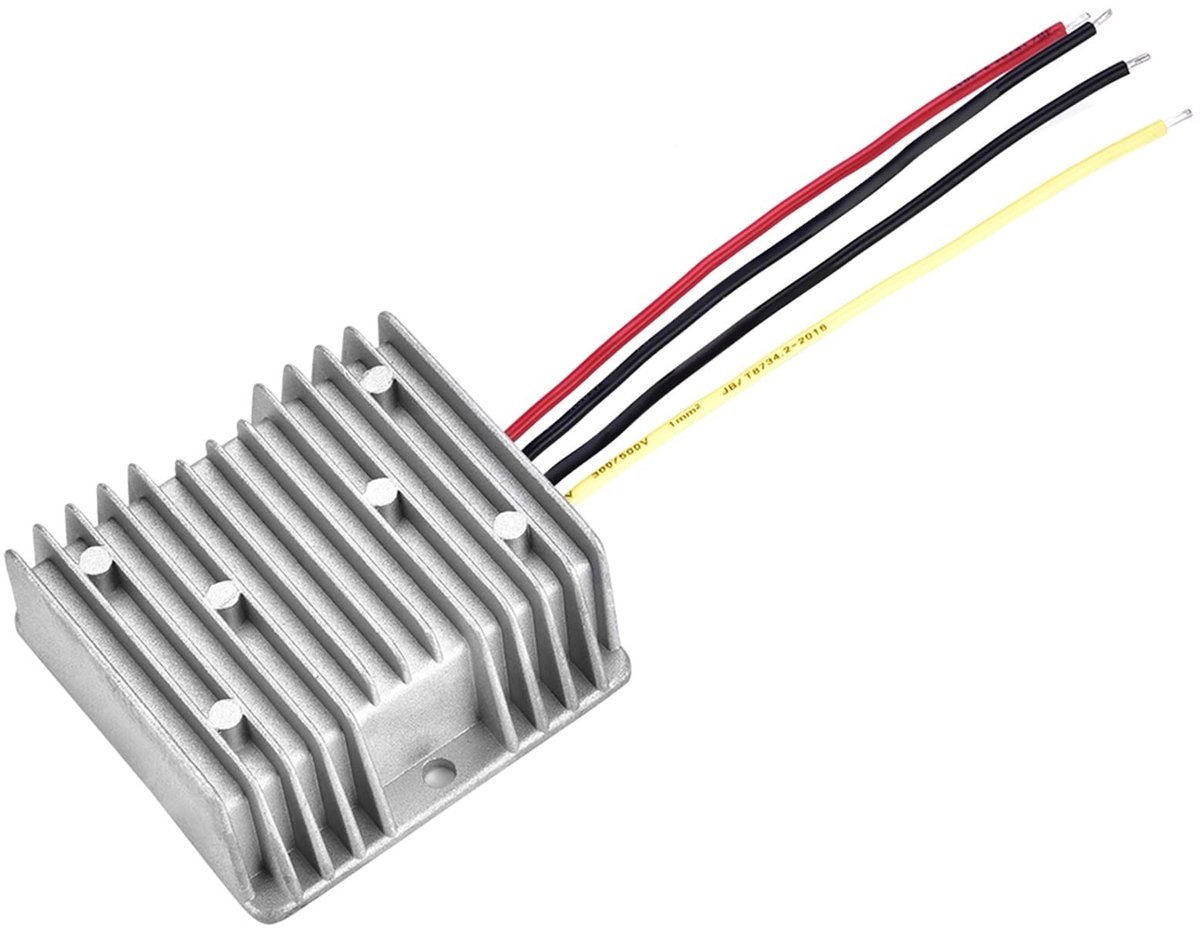 Allecto - DC-DC Buck Module 24V naar 19V 5A - Waterdichte Inverter Regulator - Compact formaat - Efficiënte energieomzetting - Betrouwbare stroomvo...