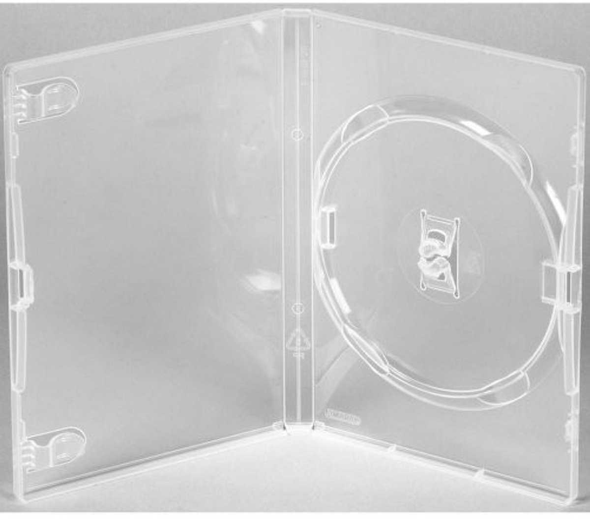 Allecto - DVD Clear Cases - Transparant - 25 Stuks - 14mm - Perfect voor Opslag - Bescherming voor DVD's - Opbergdozen - Geschikt voor Filmverzamel...
