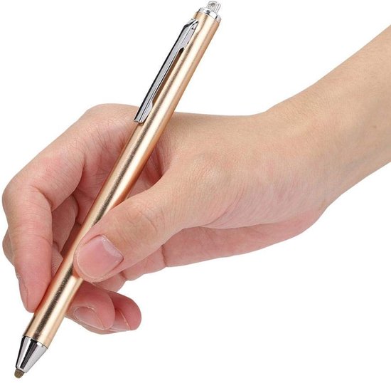 Allecto - Stylus Pen - Touchscreen Pen - Zacht en Precisie - Goud - Smartphone en Tablet - Ideaal voor Schrijven - Geschikt voor Alle Touchscreen A... — afbeelding 3