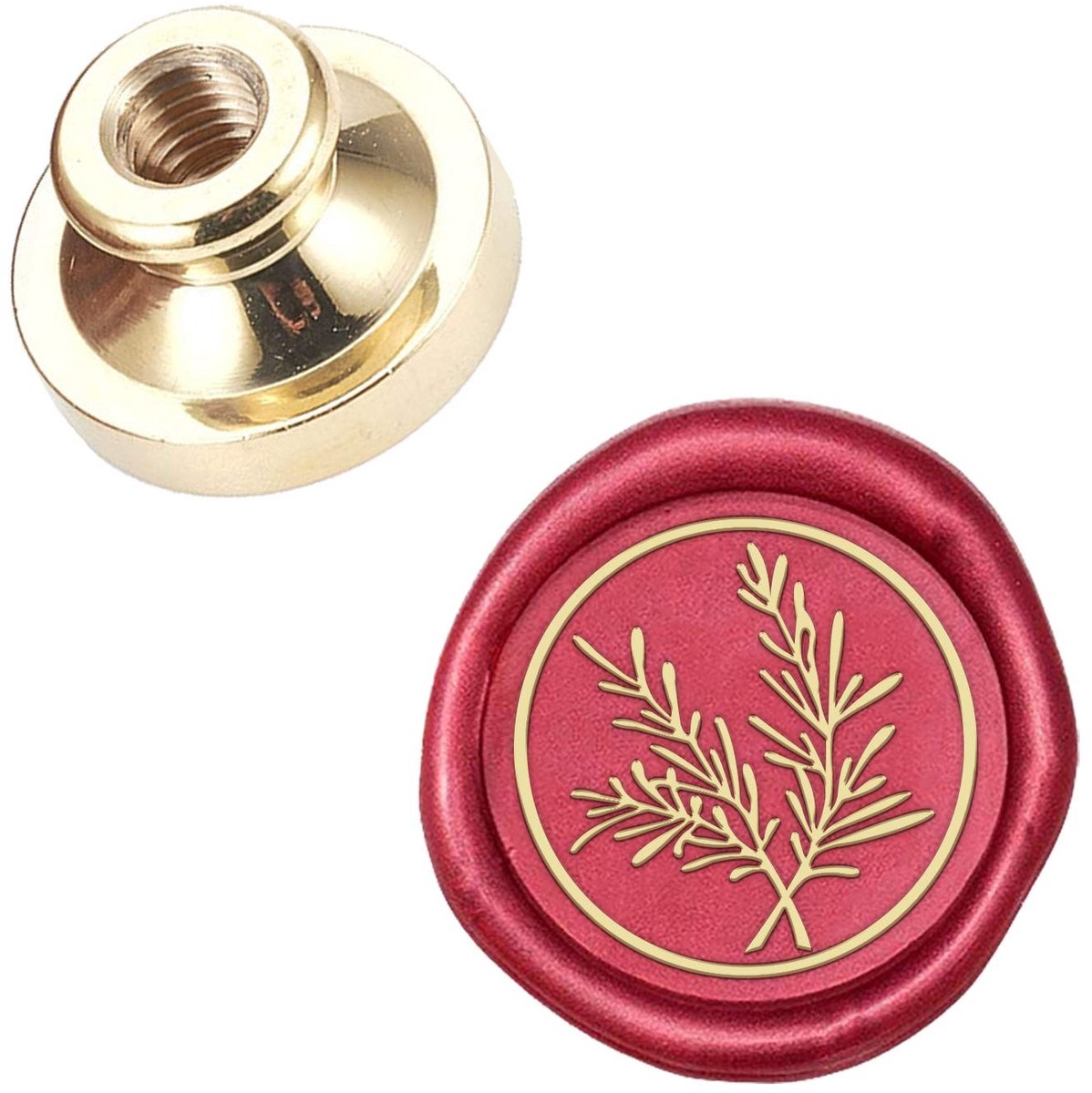 Allecto - Wax Seal Stamp - Creatieve Uitnodigingen - Verwijderbare Messing Stempel - Perfect voor Kaarten - Handgemaakte Stempels - Geschikt voor D...