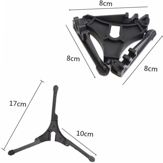 Opvouwbare Beugel Plastic Standaard Plastic Gasbus Gastankhouder Fornuisstandaard Gastankstandaard Houder Voor Fornuisbasis Kookplaat Gastankrek Zwart Chassis Buitenhouder Voor — afbeelding 5